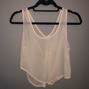 Brandy Melville Sheer Crop Top